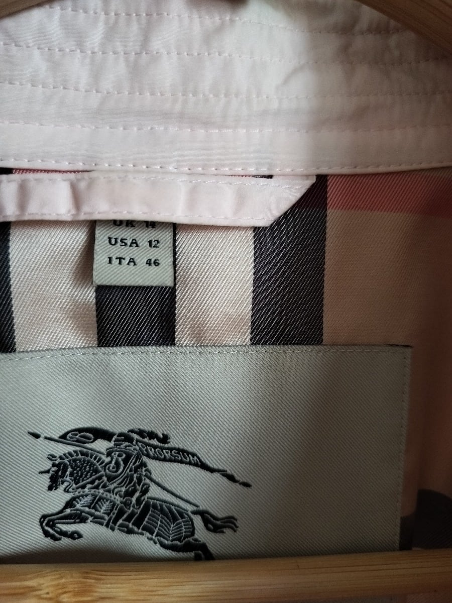 BURBERRY ΛΕΠΤΗ ΡΟΖ ΚΑΜΠΑΡΝΤΙΝΑ