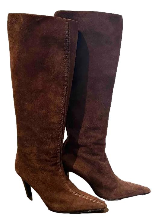 BOTTEGA VENETA SUEDE ΜΠΟΤΕΣ