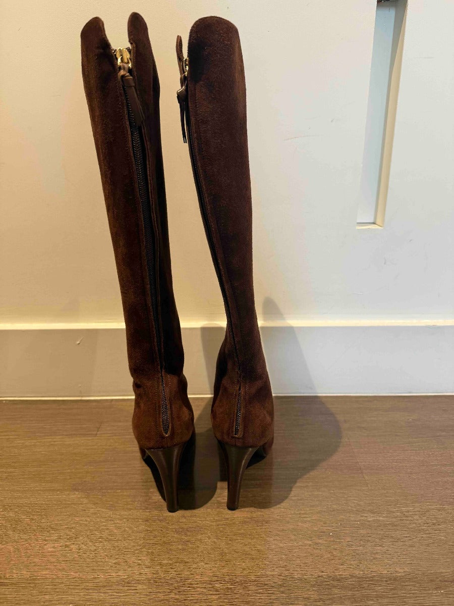 BOTTEGA VENETA SUEDE ΜΠΟΤΕΣ