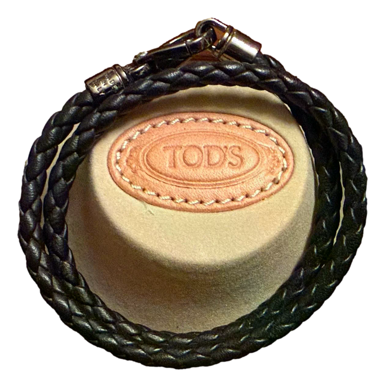 TOD'S LEATHER BRACELET UNISEX