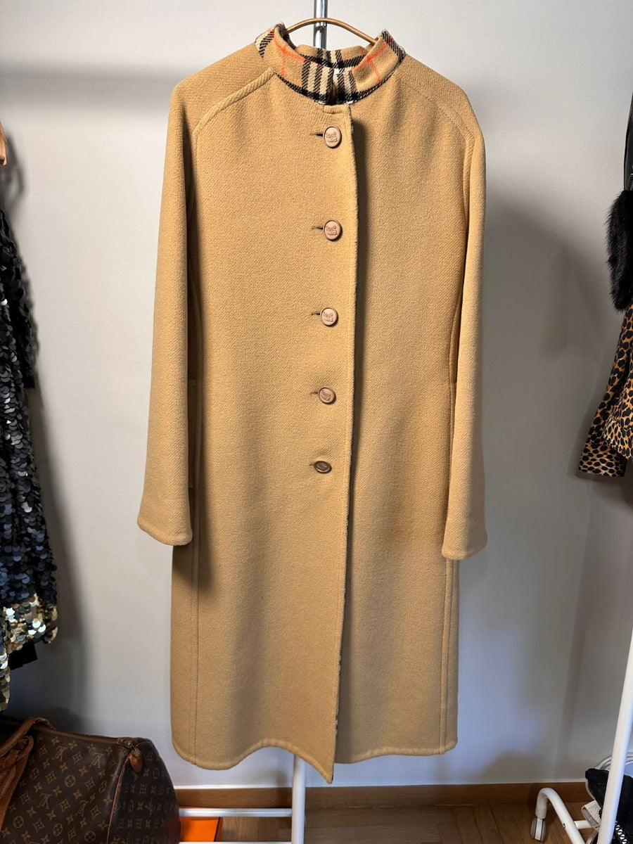 BURBERRY CAMEL WOOL ΠΑΛΤΟ