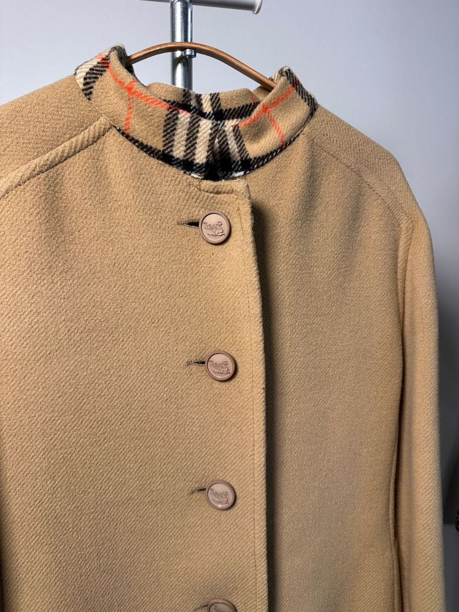 BURBERRY CAMEL WOOL ΠΑΛΤΟ