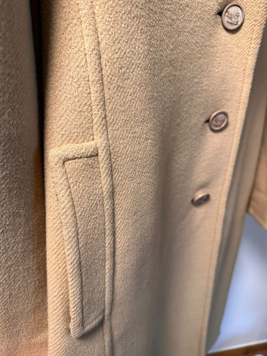 BURBERRY CAMEL WOOL ΠΑΛΤΟ