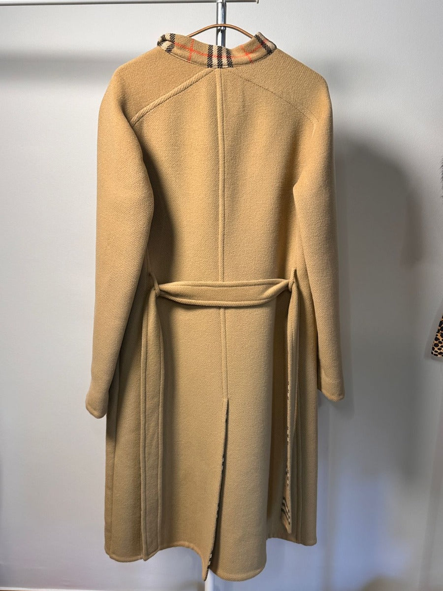 BURBERRY CAMEL WOOL ΠΑΛΤΟ