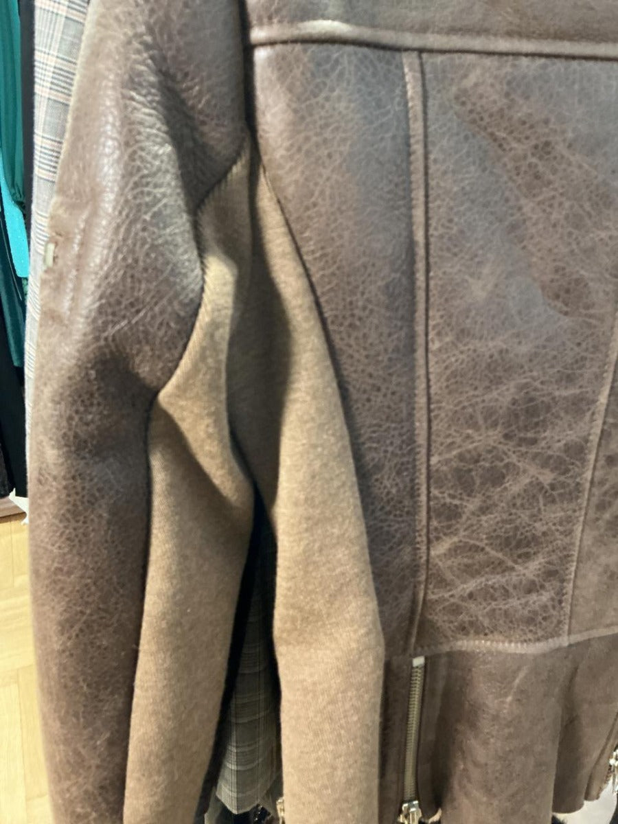 ASH SHEEP SKIN LEATHER JACKET